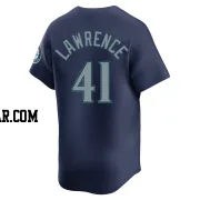 Casey Lawrence Men's Seattle Mariners Navy Limited Road Jersey
