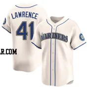 Casey Lawrence Youth Seattle Mariners Cream Limited Alternate Jersey