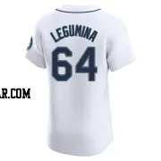 Casey Legumina Men's Seattle Mariners White Elite Home Jersey