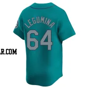 Casey Legumina Youth Seattle Mariners Aqua Limited Alternate Jersey