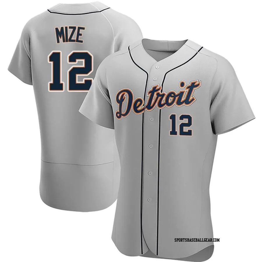 Casey Mize Men's Detroit Tigers Gray Authentic Road Jersey