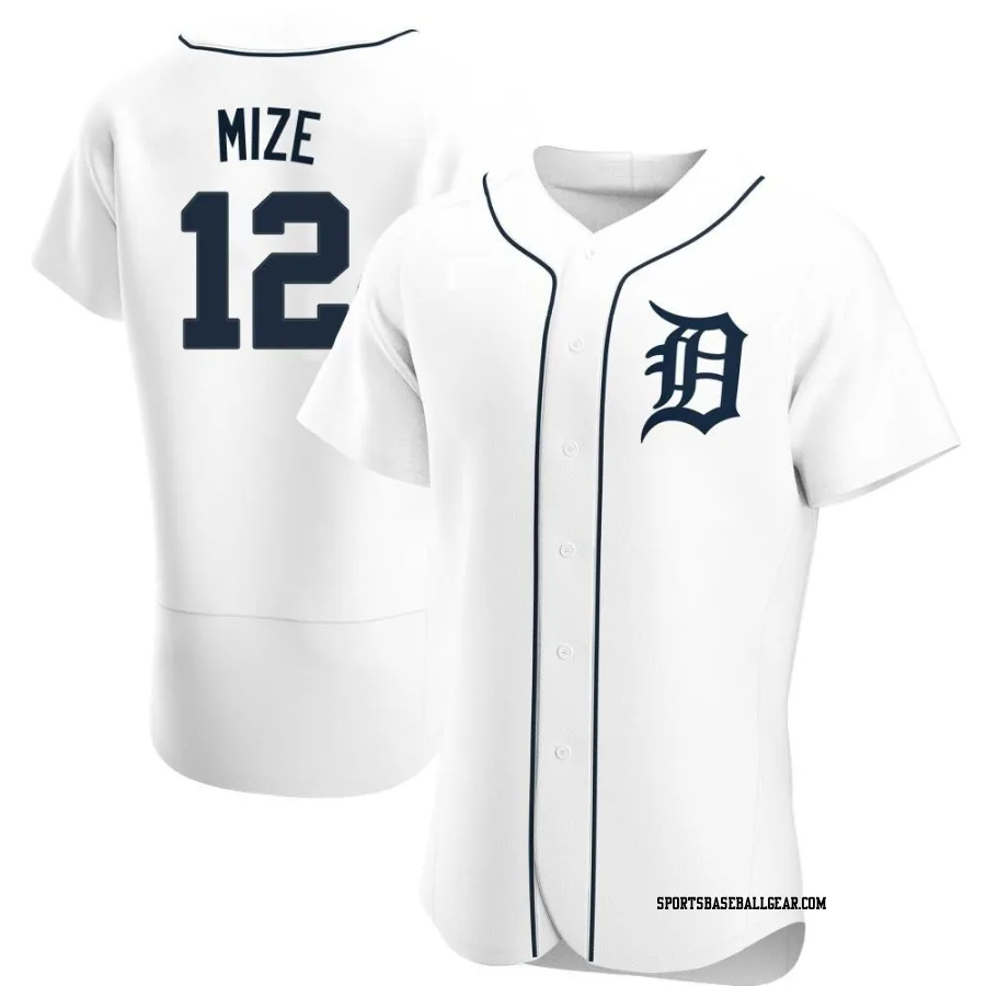 Casey Mize Men's Detroit Tigers White Authentic Home Jersey