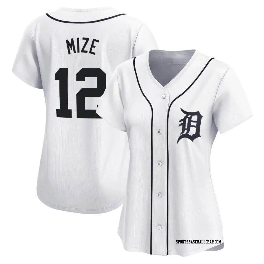Casey Mize Women's Detroit Tigers White Limited Home Jersey