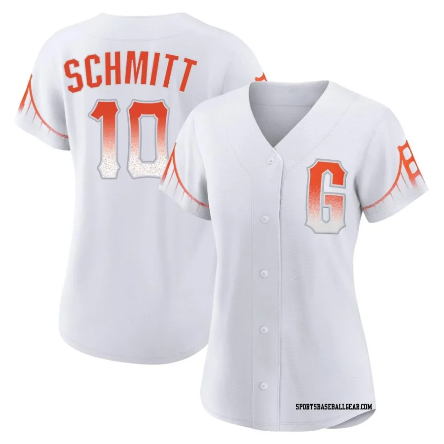 Casey Schmitt Women's San Francisco Giants White Authentic 2021 City Connect Jersey