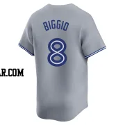 Cavan Biggio Men's Toronto Blue Jays Gray Limited Away Jersey