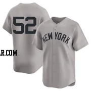 CC Sabathia Men's New York Yankees Gray Limited Away 2nd Jersey