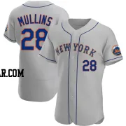 Cedric Mullins Men's New York Mets Gray Authentic Road Jersey