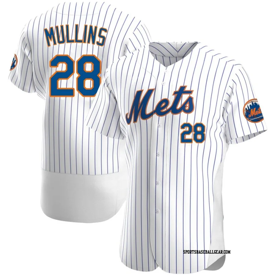 Cedric Mullins Men's New York Mets White Authentic Home Jersey