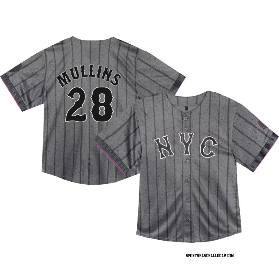 Cedric Mullins Toddler New York Mets Limited Graphite 2024 City Connect Jersey
