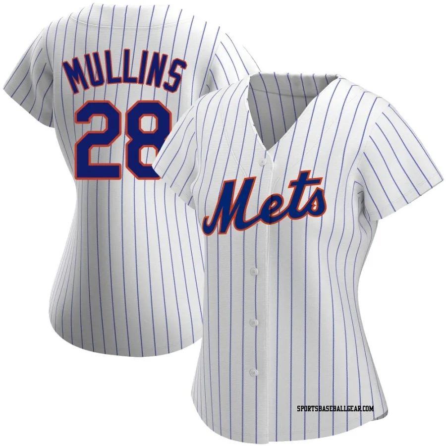 Cedric Mullins Women's New York Mets White Replica Home Jersey