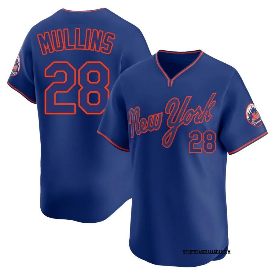 Cedric Mullins Youth New York Mets Royal Limited Alternate 2 Jersey