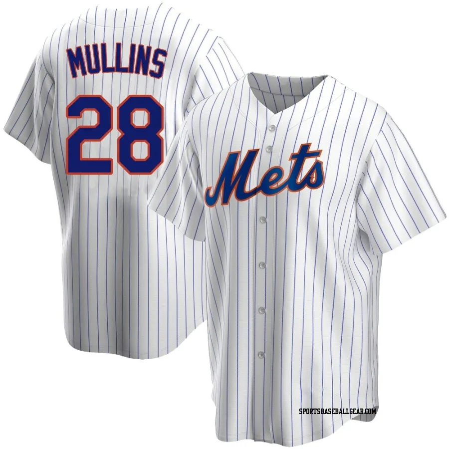 Cedric Mullins Youth New York Mets White Replica Home Jersey