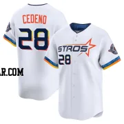 Cesar Cedeno Youth Houston Astros White Limited 2025 City Connect Jersey