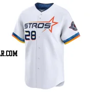 Cesar Cedeno Youth Houston Astros White Limited 2025 City Connect Jersey