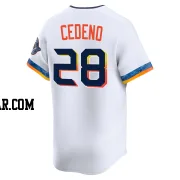Cesar Cedeno Youth Houston Astros White Limited 2025 City Connect Jersey