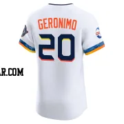 Cesar Geronimo Men's Houston Astros White Elite 2025 City Connect Jersey