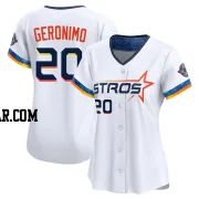 Cesar Geronimo Women's Houston Astros White Limited 2025 City Connect Jersey