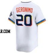 Cesar Geronimo Youth Houston Astros White Limited 2025 City Connect Jersey