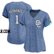 Cesar Hernandez Women's Washington Nationals Blue Limited 2025 City Connect Jersey