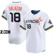 Cesar Salazar Youth Houston Astros White Limited 2025 City Connect Jersey
