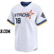 Cesar Salazar Youth Houston Astros White Limited 2025 City Connect Jersey