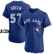 Chad Green Men's Toronto Blue Jays Royal Elite Alternate Jersey