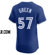 Chad Green Men's Toronto Blue Jays Royal Elite Alternate Jersey