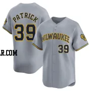 Chad Patrick Men's Milwaukee Brewers Gray Limited Away Jersey