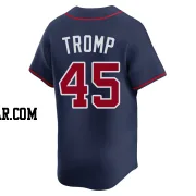 Chadwick Tromp Youth Atlanta Braves Navy Limited Alternate Jersey
