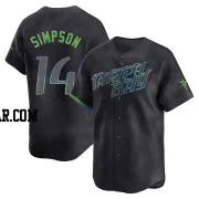 Chandler Simpson Men's Tampa Bay Rays Charcoal Limited 2024 City Connect Jersey