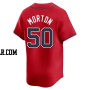 Charlie Morton Youth Atlanta Braves Red Limited Alternate Jersey