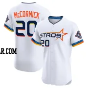 Chas McCormick Men's Houston Astros White Elite 2025 City Connect Jersey