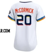 Chas McCormick Women's Houston Astros White Limited 2025 City Connect Jersey