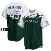 Chase Anderson Men's Colorado Rockies Green Replica 2022 City Connect Jersey
