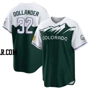 Chase Dollander Men's Colorado Rockies Green Replica 2022 City Connect Jersey