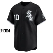 Chase Meidroth Men's Chicago White Sox Black Limited Alternate Jersey