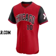 Chase Meidroth Men's Chicago White Sox Red/Black Elite 2025 City Connect Jersey