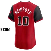 Chase Meidroth Men's Chicago White Sox Red/Black Elite 2025 City Connect Jersey