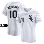 Chase Meidroth Men's Chicago White Sox White Elite Home Jersey
