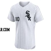 Chase Meidroth Men's Chicago White Sox White Elite Home Jersey