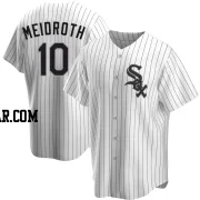 Chase Meidroth Men's Chicago White Sox White Replica Home Jersey