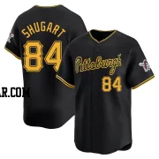 Chase Shugart Youth Pittsburgh Pirates Black Limited Alternate Jersey