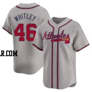 Chase Whitley Youth Atlanta Braves Gray Limited Away Jersey