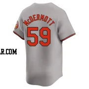 Chayce McDermott Men's Baltimore Orioles Gray Limited Road Jersey