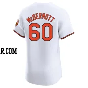 Chayce McDermott Men's Baltimore Orioles White Elite Home Jersey