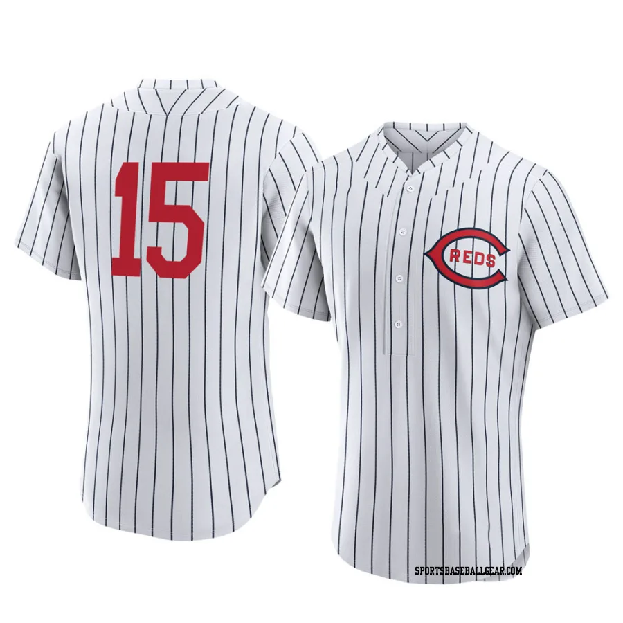 Chico Ruiz Men's Cincinnati Reds White Authentic 2022 Field Of Dreams Jersey