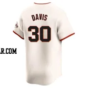 Chili Davis Men's San Francisco Giants Cream Elite Home Jersey