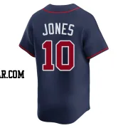 Chipper Jones Youth Atlanta Braves Navy Limited Alternate Jersey