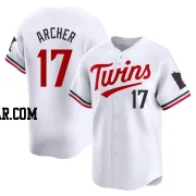 Chris Archer Men's Minnesota Twins White Limited Home Jersey