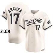 Chris Archer Youth Minnesota Twins Cream Limited Alternate Jersey